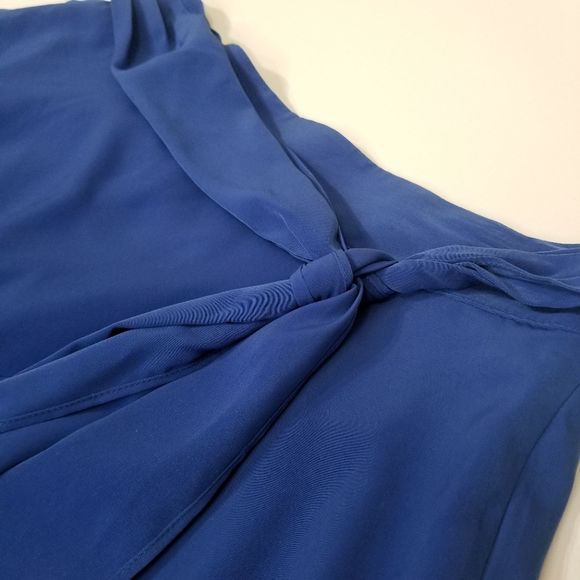 Banana Republic Blue Mini Circle Skirt Size 4 - Picture 6 of 12